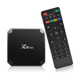 Puersit X96 Mini Media Player with Android 7.1 / TV Box 4K with Amlogic S905W Quad Core Chipset, 64 Bit WiFi, 4K HD, H.265