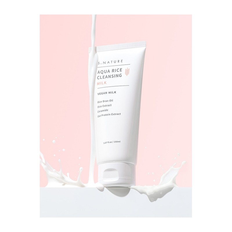 Aqua Rice Cleansing Milk 280ml+Milk 150ml 2 types / 아쿠아