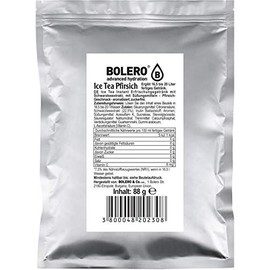 Bolero Drink - Eistee Pfirsich mit Stevia - 88g Beutel