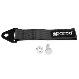 Mr2 Front Tow, Tow Strap Lashing Straps Universal Heavy Duty Tow Rope Replacement For Racing Car Replacement For Tow Hook Front And Rear (Black)