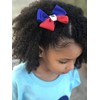 Haiti Flag Hair Bow Girls Women Hair Accessories Cultural Multicultural