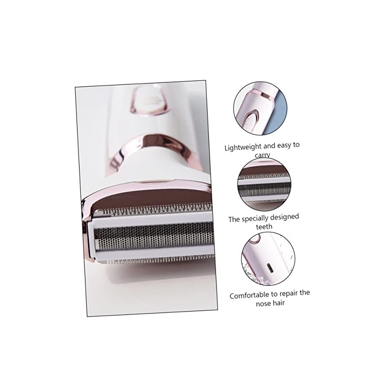 USB Rechargeable Women's Hair Removal Kit Eyebrow Trimmer Nose Hair