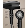 Ionic Hair Dryer with Diffuser, Blow Dryer, Professional 1875W Powerful