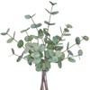 FIACO Artificial Eucalyptus Stems 18.7" 6 Pcs Fake Eucalyptus Plants