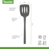 Tovolo Flex-Core Non-Stick All Silicone Slotted Turner Kitchen Utensil for