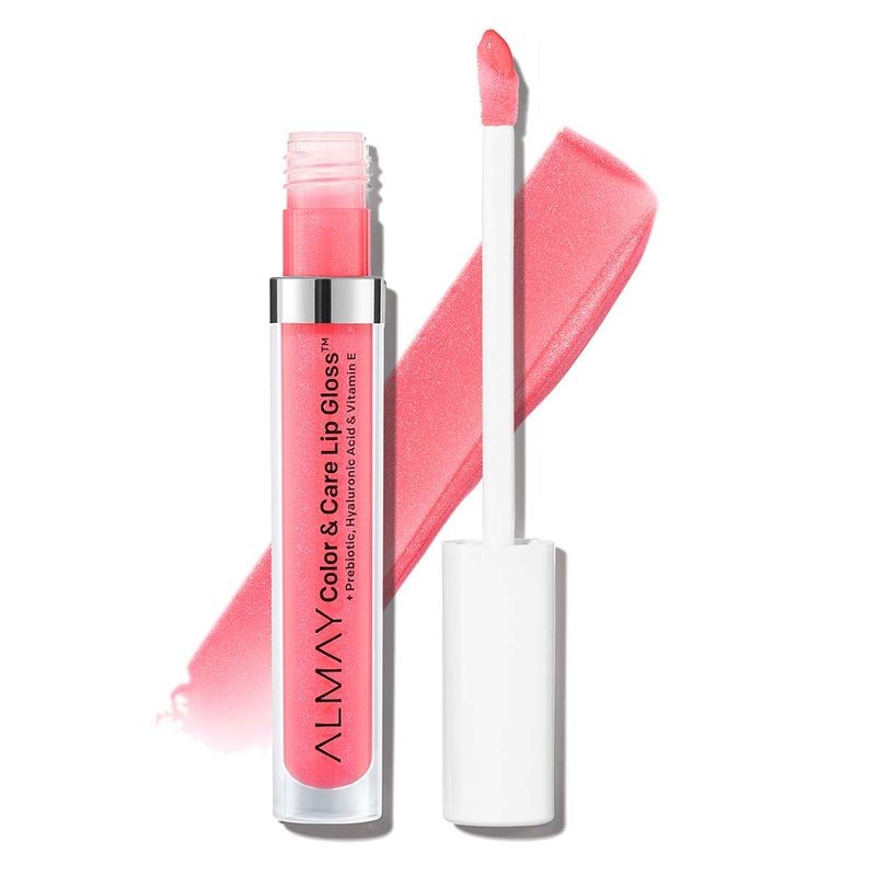 Brillo Labial Almay Color &amp; Care Lip Gloss tono Pink