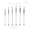 BEADNOVA Eyeglass Screwdriver Mini Screwdriver Set Watch with Case Screwdriver