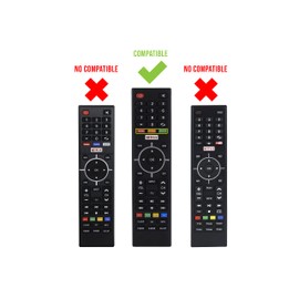 LIDERT Control Reemplazo Alux Atvio Atv3216iled Polaroid Element Smart TV Directo