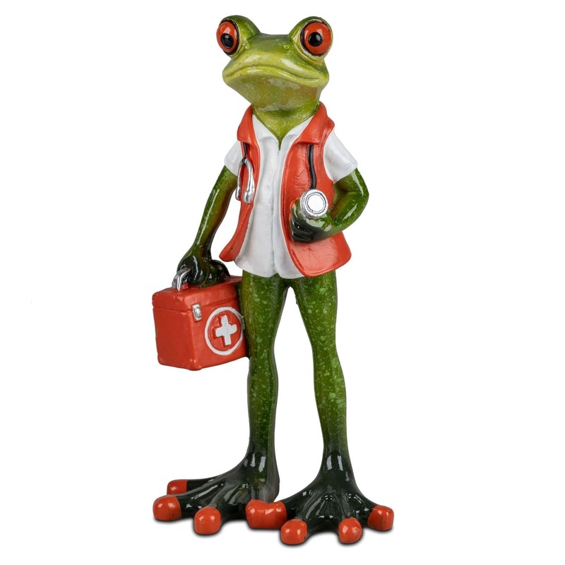 formano Set of 2 Paramedic Funny Frogs 16 cm Figurine
