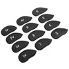 12Pcs Golf Iron Covers Set with Numbers Soft Protective Golf