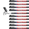 edding 142 M permanent pen - black - 10 pens