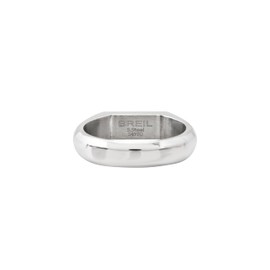 Breil, Collection Stylize Women's Stainless Steel Minimalist Style Ring with Decorative Element Gift for Women Stainless Steel, Stainless Steel