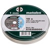 6.16358.00 Metabo Stainless Steel Blades 115x 1.0 10 Pieces in