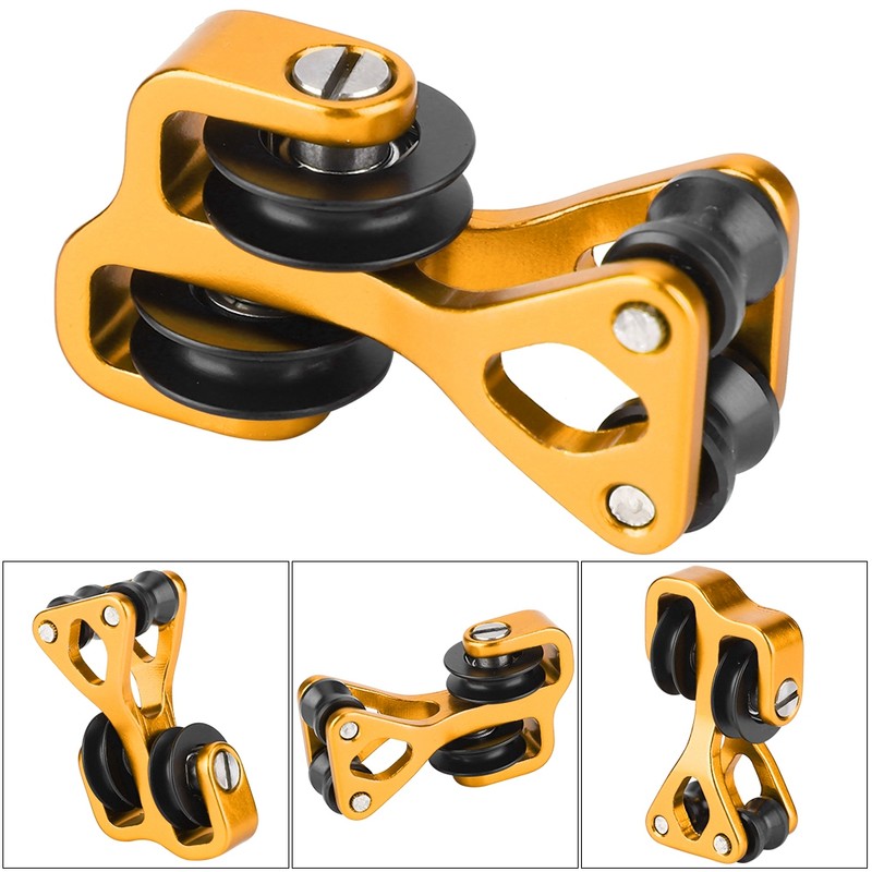 Aluminium Alloy Archery Compound Bow Cable Slide String Splitter Roller