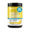 Optimum Nutrition Amino Energy Powder Plus Hydration, with BCAA, Electrolytes,