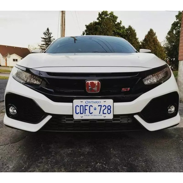 Honda Genuine Style Front Rear Red Badge Emblem For Civic