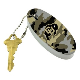 GRAPHICS & MORE University of Colorado Camo Floating Keychain Oval Foam Fishing Boat Buoy Key Float