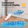 VIVOHOME Register Booster Fan - 4'' x 10'' Opening with