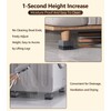 Blissfuhue Heavy Duty Bed Frame Risers - Adjustable Furniture Risers,