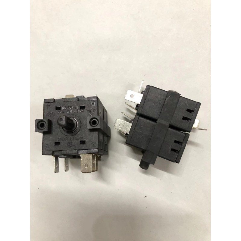 FZ31-9 8-pin 6-Speed selector Switch Cycle Gear Double Layer Rotary