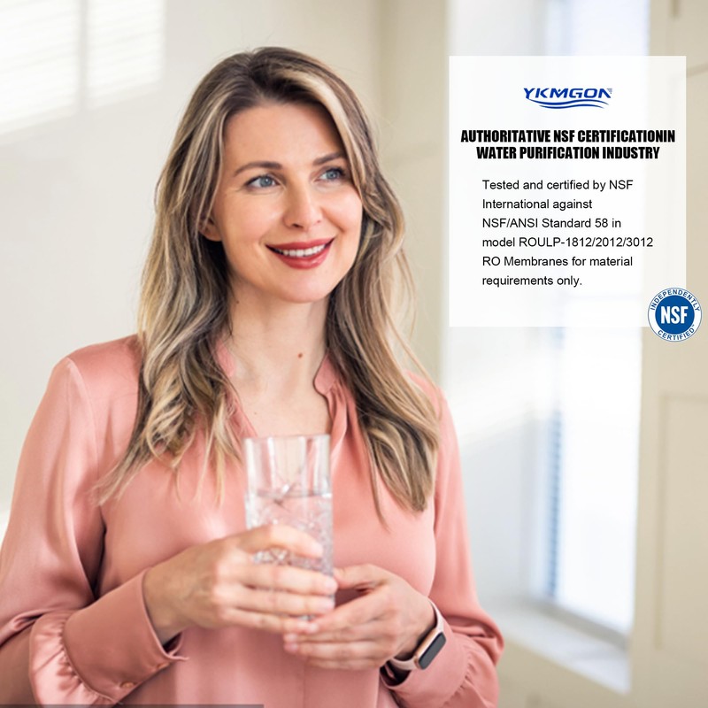 YKMGON 2 Pack 150GPD RO Membrane,2012-150G Reverse Osmosis Membrane Replacement