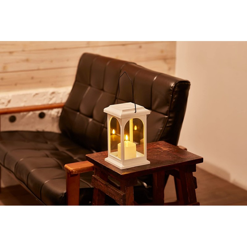 Bestco ND-595 LED Disaster Prevention Lantern, Light, Square, Rumal, White