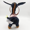HOKESS 10" Black Donkey Stuffed Animals-Cute Plush Donkey Toy for
