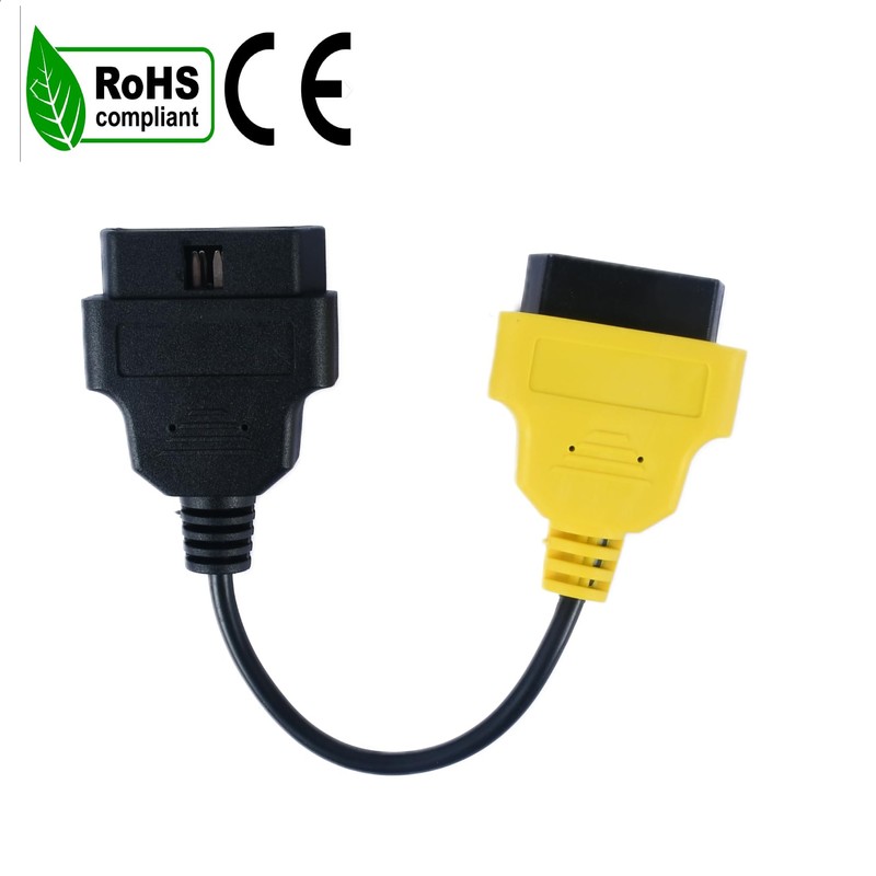 Yalgdlen ECU Scan ecuscan Cable Adaptor Compatible with obd Fiat