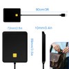 CAC Lector de Tarjetas Inteligentes, Reader USB C, Consulta saldo