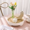 Desktop Storage Tray Nordic Style Advanced Texture Elegant Fashionable Cosmetic