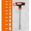 DIFFLIFE Screwdrivers Set with Case, 120-piece Includes Slotted, Phillips, Hex,