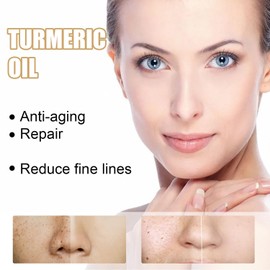2 Pack Turmeric Dark Spot Corrector Serum Oil, Repair Face Serum, Natural Turmeric Bright Skin Care Moisturizing Repair Serum, Turmeric Oil for Face Dark Spots(30ml)
