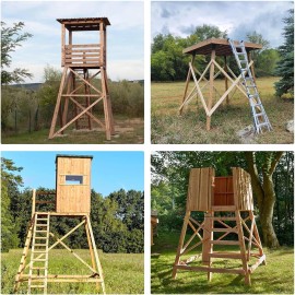 Angle Brackets Hunting Stand Brackets Angle For Wood Tower Accessories Steel Metal Deer Blind 4