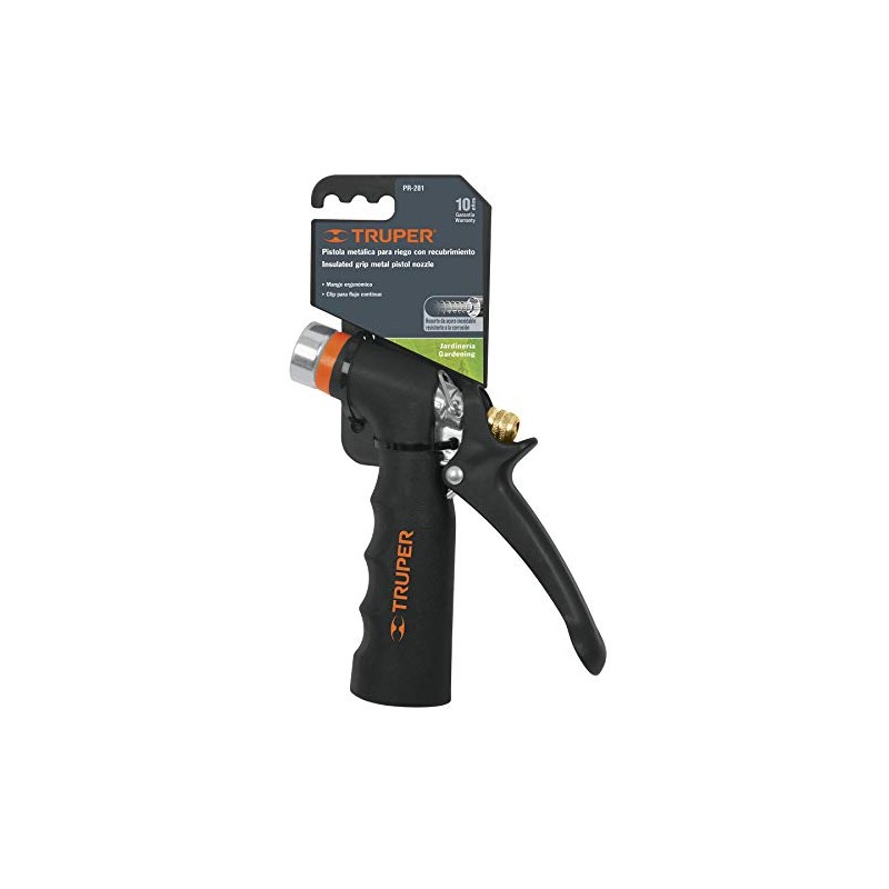 Truper PR-201, Pistola metálica con recubrimiento, 2 funciones