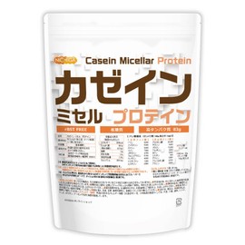 Nichiga Casein Micell Protein, 17.6 oz (500 g), Casein Protein, Plain Flavor, High Protein, Low Sugar, No Emulsifier, No Sweetener, No Fragrances [05]