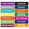 Hylabelest Pack of 140 Large Home Moving Labels for Boxes
