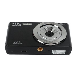 Digital Zoom Camera with 16x Powerful Zoom, 4K 44MP Full HD Compact Vlogging Camera, 2.8 Inch Vintage Digital Camera with Large Screen for Photography Beginners