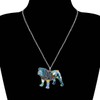 BONSNY Dog Collection Winston English British Bulldog Bull Terrier Necklaces