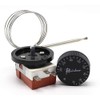 Capillary Thermostat TS-120SR 32-248F, 20A / 250V