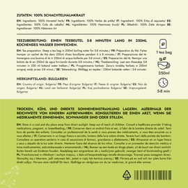 Horsetail Tea by Alpi Nature, 80 Horsetail Tea Bags, 80g 2.8 oz, Multipack of 4 x 20 Bags of 1g each, Dried Field Horsetail Herb for Preparing Herbal Infusions