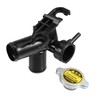HEROFFIX Engine Radiator Filler Neck with Fully Sealed Cap Replacement