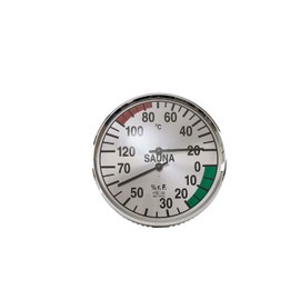 eliga Klimamesser silberfarben 135 mm