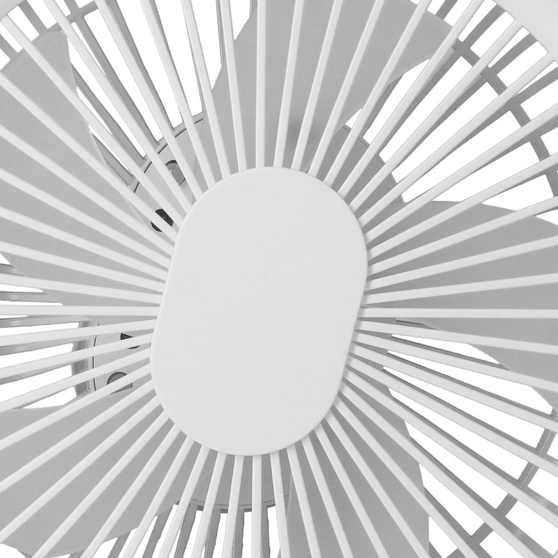 2 in 1 Desktop Fan ABS PP 4000mah 3 Gears