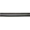 Covalliero Halfter Mustang, Cavezza per Cavalli, Nero/Argento, Poliammide, Full, Taglia