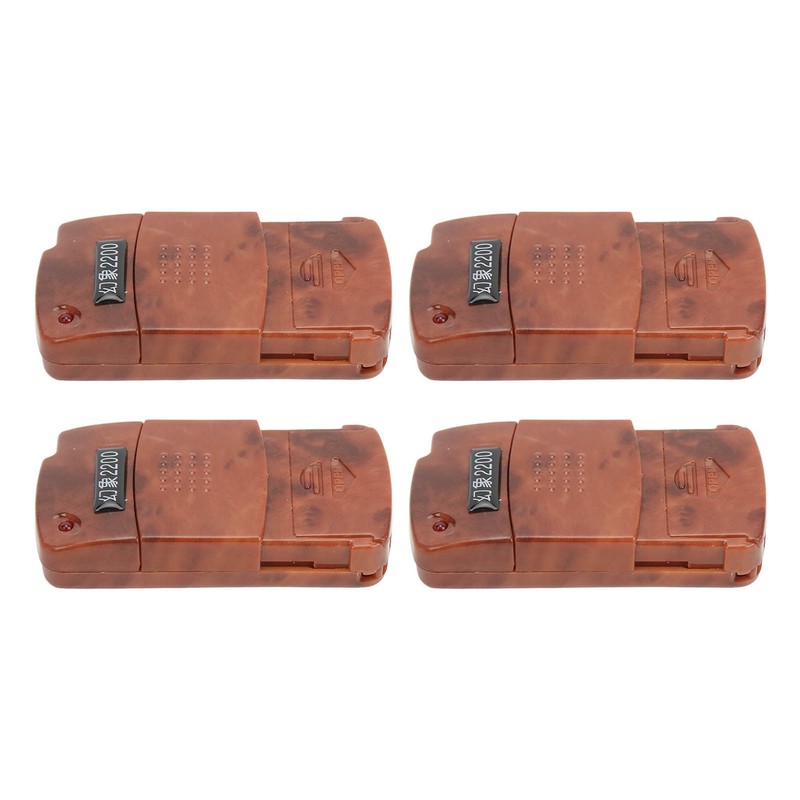 4 Sets 330MHz Smart Remote Key Fob LED 4 Channel