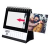 Shot2go 2025 Desktop Photo Calendar Black - Holds 12 4x6"