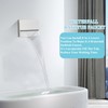 Waterfall Showerhead Tub Spout Fixtures - NPT1/2 Wall Mounted Heavy