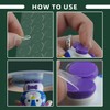 hitsuki Double Sided Adhesive Dots Clear Tape Dots Removable Sticky