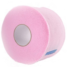 LJJCSFF 1 Rolls Barber Neck Strips for Hair Cutting Disposable Barber Paper Neck Bands Haircut Styling Tools Barber Accessories Pink