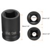 sourcing map 4 Point Square Socket 1/2" Drive 13mm Metric